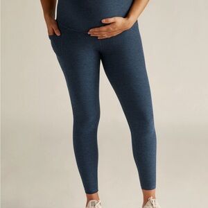 Beyond the Bump Navy Maternity Pocket Leggings
